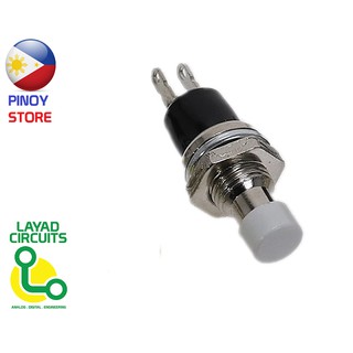 Push Button Switch PBS-110 250V 1A 7mm Momentary NO Push Button Round Normally Open Self reset
