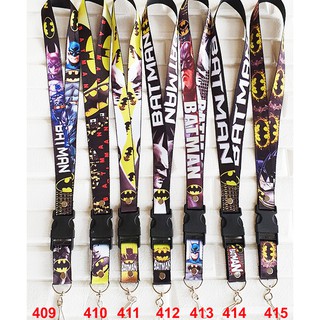 batman character lanyard id lace collections
