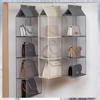 【Available】Handbag Hanging Organizer Hanging Wardrobe Organizer Three-dimensional Storage Hanging Ba