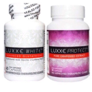 Bundle of 2 Orig 1 Luxxe White 60’s + 1 Luxxe Protect 30’s
