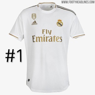 Men's 19/20 Real Madrid 3rd Jersey Short Sleeve Football Jersey Soccer Jersey (1)