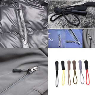 6 PCS Practical A134 Anti-slipping Long Zipper Tail Rope EDC Zipper Rope