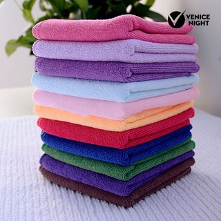 kitchen towel▥☋COD 10Pcs Microfibre Cleaning Cloth Towel Car Valeting Polishing Duster Kitchen