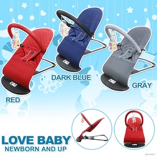 Baby Love Love Baby Foldable Soft Newborn Baby Bouncing Chair Seat Safety Balanced Rocking Bouncer