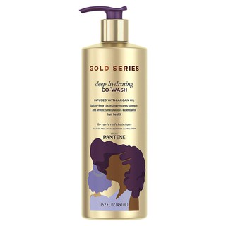 Gold SeriesSulfate-Free Deep Hydrating Co-Wash with Argan Oil for Curly, Coily Hair, 15.2 fl oz