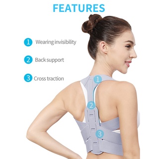 Adjustable Posture Corrector For Women Back Correction Posture Back Brace Belt For Back Support (6)