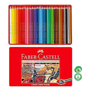 Faber-Castell Classic Colour Pencil Metal Case 60 Colors (1)