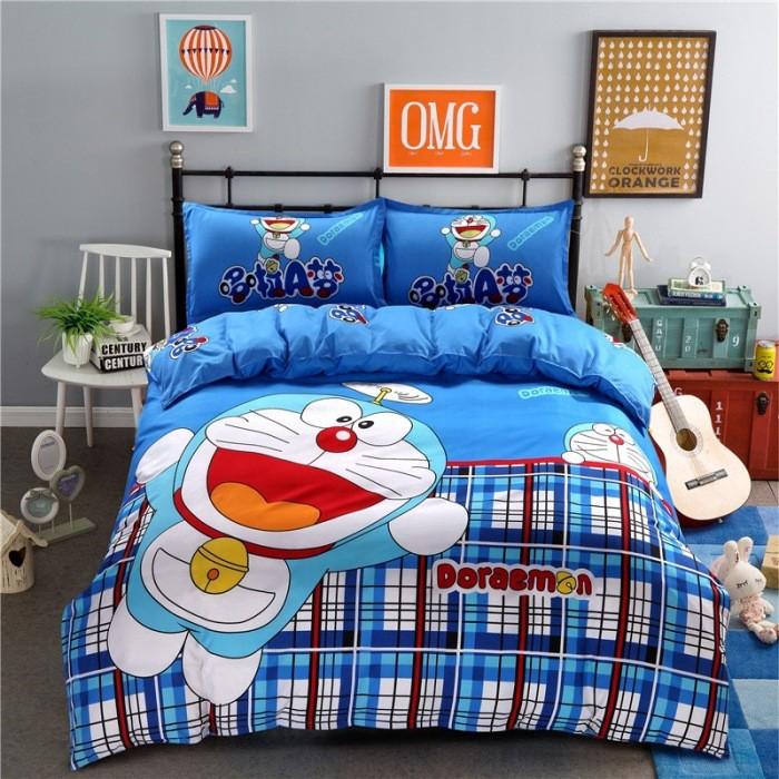 Cartoon Doraemon theme Comforter Bedding Sets Bedspread