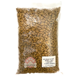 ✵✁Aozi Organic Natural Cat Food All Life Stages - Salmon 1/2KG