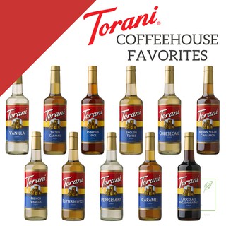 TORANI Coffeehouse Syrups 750ml