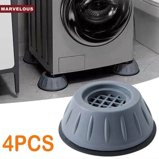 4pcs/set Anti-Vibration Feet Pads Washing Machine Rubber Mat Base Fixed Non-Slip