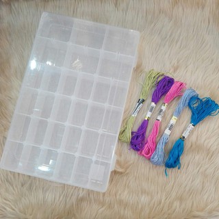 THE CRAFT CENTRAL Embroidery Organizer for threads and needles safe keeping