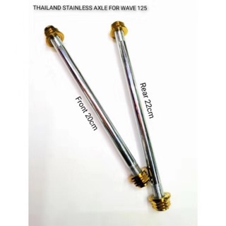 Thailand w125 front and rear stainless axcel each p320 (1)
