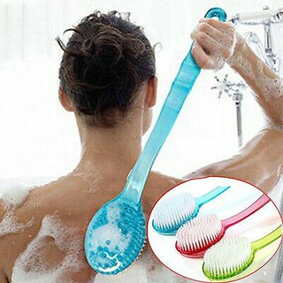 Special Long Handled Body Bath Shower Back Brush Scrubber Massager Clean HelpTul