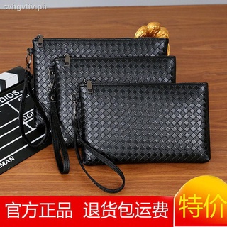 New Men s Handbag Soft Leather Large-capacity Clutch Men s Wallet Business Casual Clutch Multifuncti