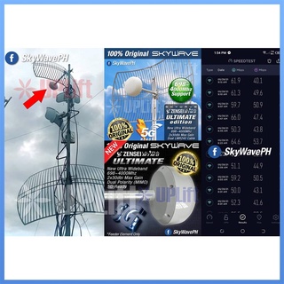 【Available】SkyWave MIMO Parabolic Grid Antenna Feeder Element 5G-Ready Wideband 698-4000Mhz 2x30dbi