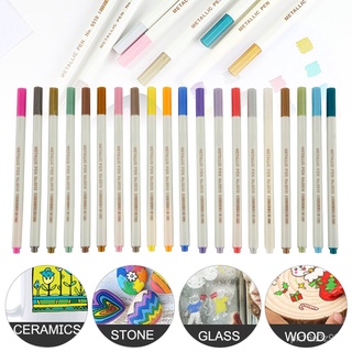 1 Set Premium Acrylic Pens Marker Pens Paint Pen Write on Stones Glass School Art Supplies Stationer