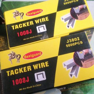 Gun tacker staple wire 1008 heavy duty 5000pcs