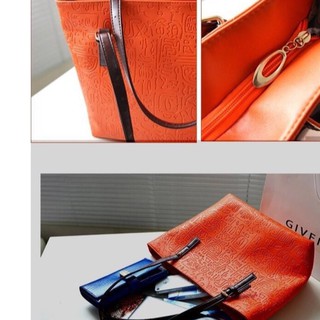 Fashion #3001 Simple Candy Color Oracle prints Handbag (9)