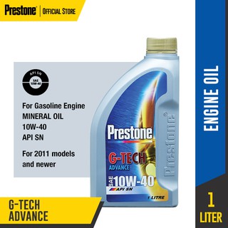 Prestone Motor Oil G-Tech Advance 10W40 1L
