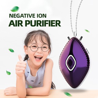 【COD】 Hanging neck air purifier