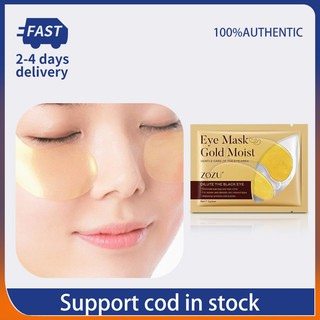whitening mask maskFace✾✔❉10pcs ZOZU Collagen Gold Moist Eye Mask Sleep Stickers sleeping face mas