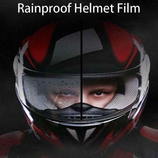 Rainproof And Anti Fogging Film For Motorcycle Helmet Universal Helmet Patch Film Motorcycle Helmet Lens Fog Resistant Films