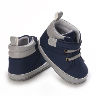 Infant Baby Ankle Boots Shoes Protective Feet Newborn Baby Boys First Walker for 1 Year Birthday 0-18 Month Footwear