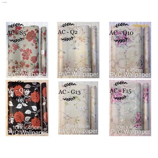 ❡✹ACEKING WALLPAPER FLORAL COLLAGE PVC HIGH QUALITY WALLPAPER WATERPROOF SELF ADHESIVE