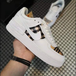 New arrival!!New Design Air Force 1 women's white sneakers shoes