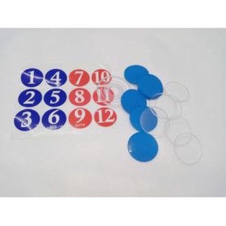1 SET POOL FIBER PICHAS any color with free number sticker / Pitchas ng poolan tBgh