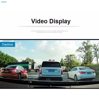 APPO Full HD Touch Screen Dash Cam Dual Rearview Mirror 1080P Car Camera