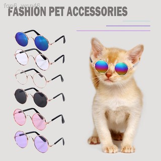 ✲❡LS Lovely Pet Cat Glasses Dog Glasses Pet Products Kitty Toy Dog Sunglasses Pet Accessoires Round