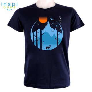 INSPI Tees Nature Evening Graphic Tshirt in Navy Blue (1)