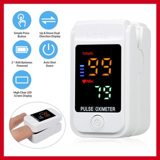 Ready Finger Pulse Oximeter Blood Oxygen Saturation Monitor