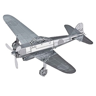 DIY Collectible 3D Japanese Zero Fighter Plane Aircraft Solid Puzzle Metal Model