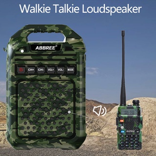 Hot Walkie Talkie Wireless Handheld Speaker Mic Two Way Intercom Amplifier Loudspeaker 160dB FM Radi