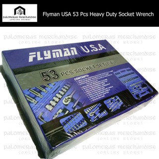 ORIGINAL FLYMAN USA 1/4DRIVE 53 PCS SOCKET SET