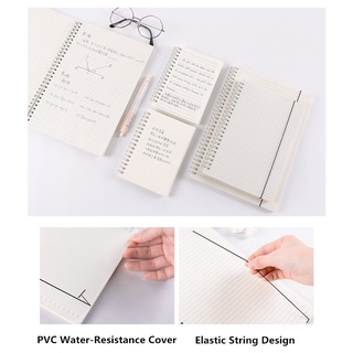 COD Special Price Notebook Grid Blank Line Dot A5/B5/A6 Loose-Leaf Coil notebook (6)