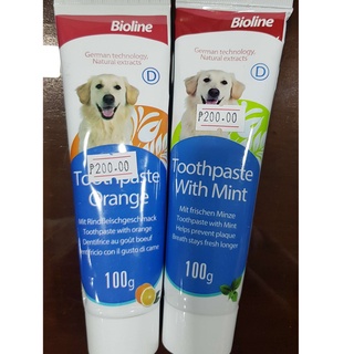 【Ready Stock】❃Bioline Dog Toothpaste (100g)