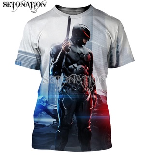 Robocop men/women New fashion cool 3D printed t-shirts casual style t shirt streetwear tops