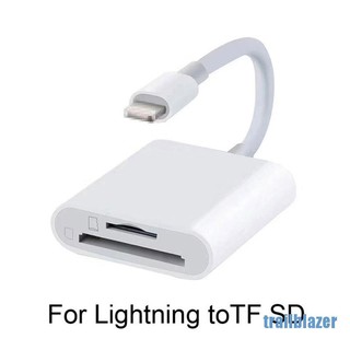 TBPH OTG Card Reader for Lightning to SD TF Camera Card Readers Adapter TBB