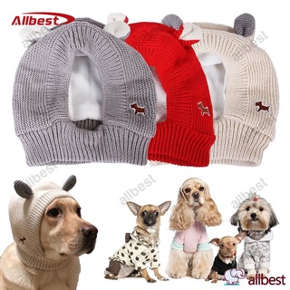 Winter Warm Knitted Pet Hat Dogs Hats Funny Cosplay Pet Dog Cap AT