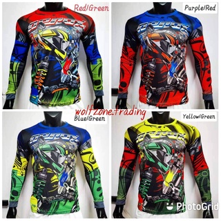 WOLFZONE aerox longsleeve jersey motorcycle and bicycle wear for men's