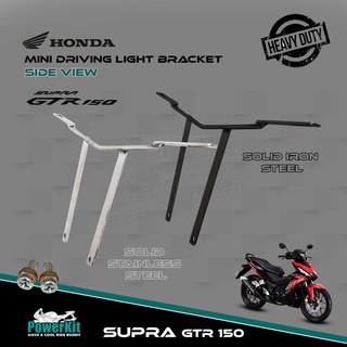 Honda Supra GTR 150 MDL Bracket (Black Coated) / Supra GTR 150 Bracket Solid Steel Bracket