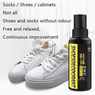NEW 100ML Socks Shoes Deodorant Spray Shoes Stink Freshener Odor Remover Spray (1)