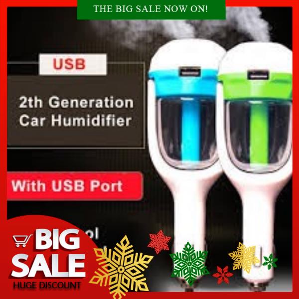 USB Car Charger Humidifier with USB Output (1)