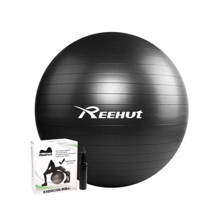 REEHUT Exercise Ball (55cm,65cm,75cm) for Fitness,Anti-Burst Yoga Ball Office Chair,Balance Ball,