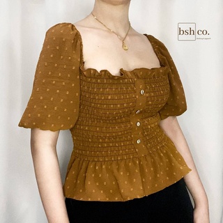✨NEW! Esther Square Neck with Buttons Top | Bsh Co. (1)