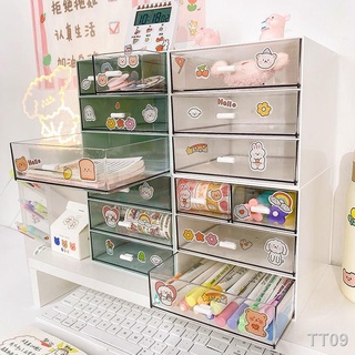 ❐❅✜#46.3 (RS) Trendy Cute big capacity 3 Slot Desk Storage Box Organizer
